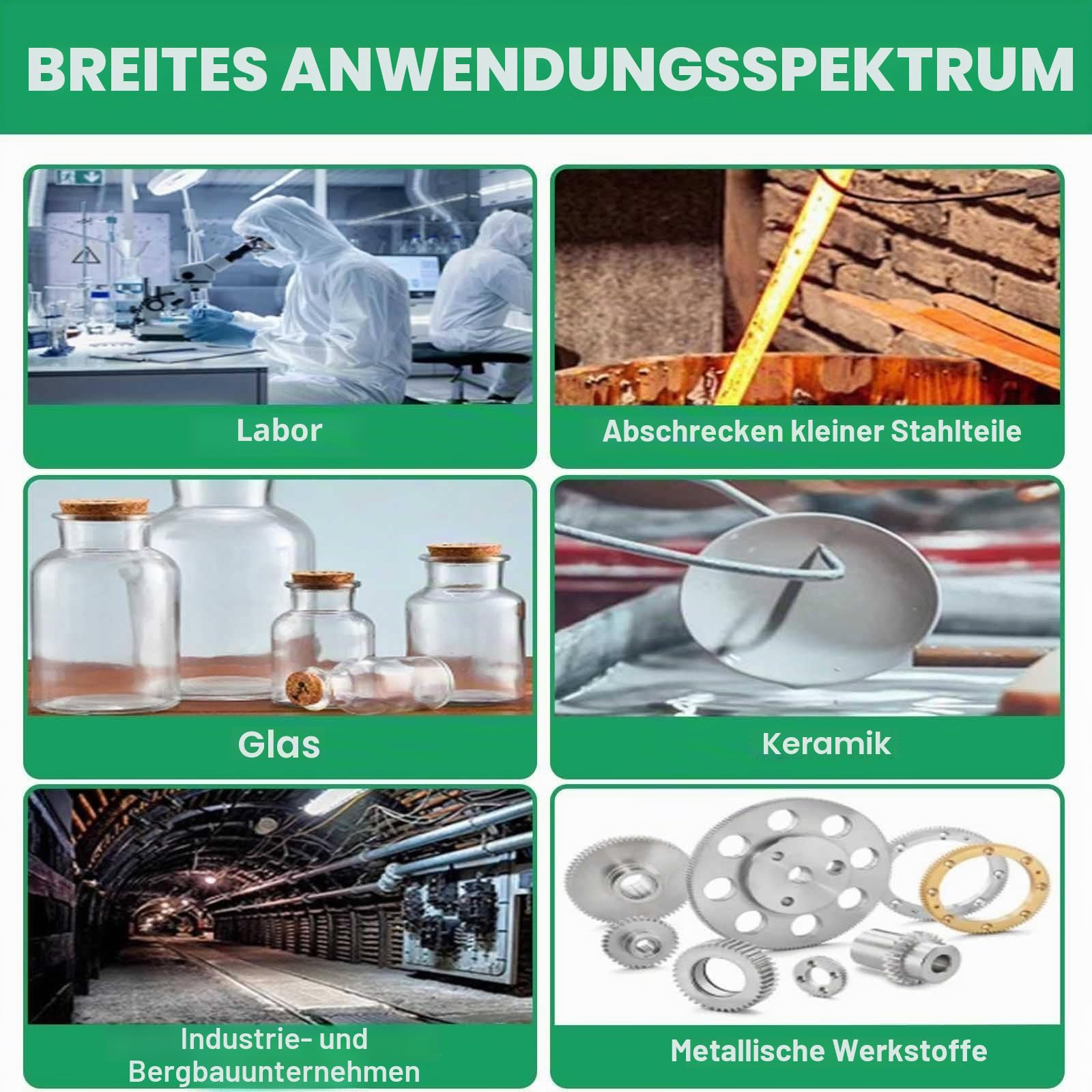 Elektrischer Brennofen für Keramik zu Hause, Digitaler PID-Regler mit ±1°C Genauigkeit, Mini-Brennofen für Schmuck, Metall-Ton, Keramik, Emailschmelzen, DIY-Bastelarbeiten (15x15x20cm)