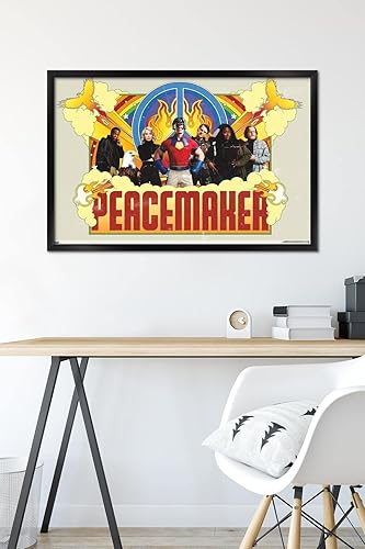 Miniatura 10 de Trends International DC Comics TV Peacemaker - Póster de pared grupal, 34 pulgadas de largo x 22.4 W, versión premium sin marco