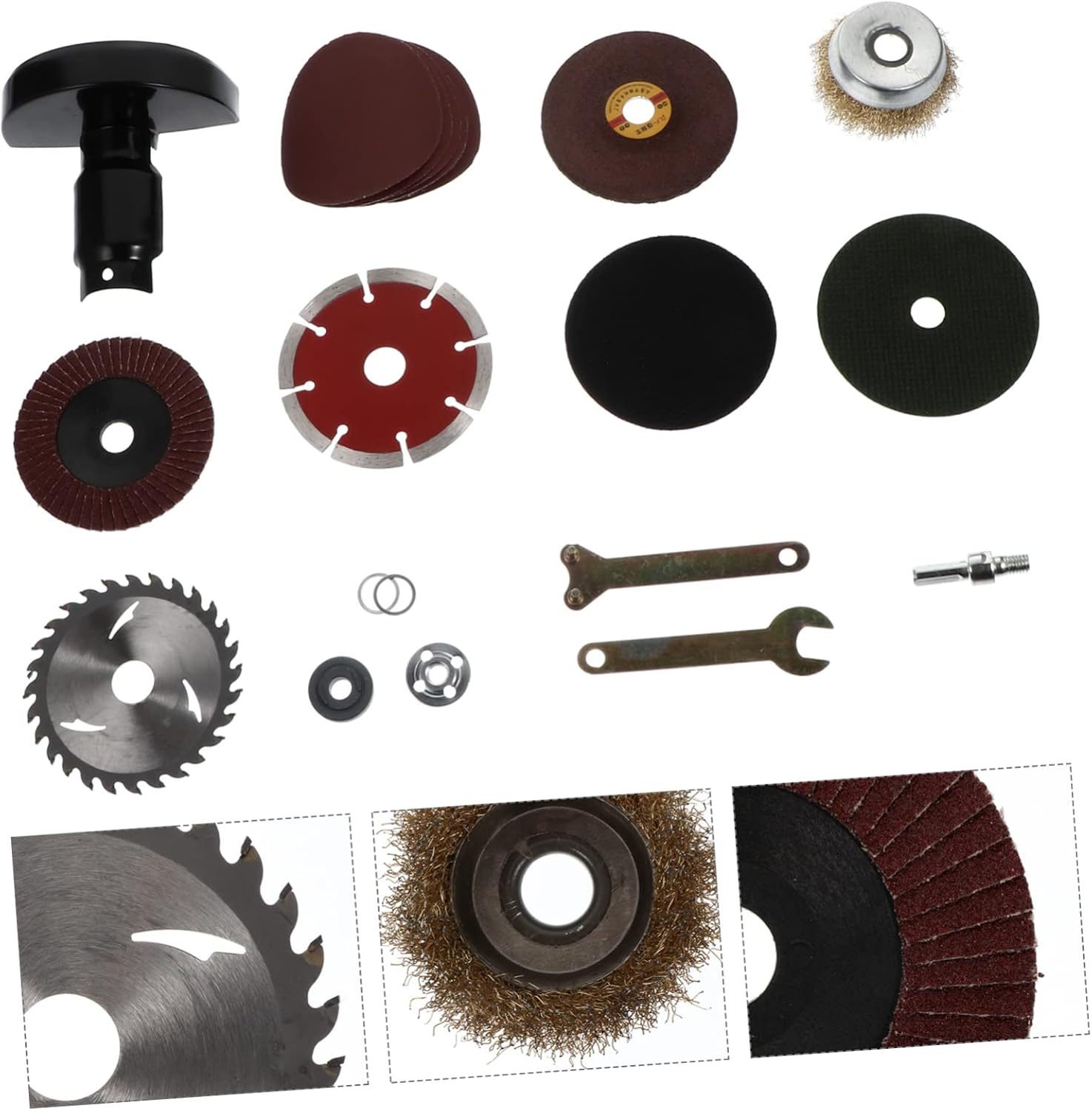 1set Grinding Wheels Drill Accessories Kit Electric Drill Angle Grinder Set Angle Rod Grill Polishing Parts Polishing Conversion Link Parts Cutting Grinding Supplies Material