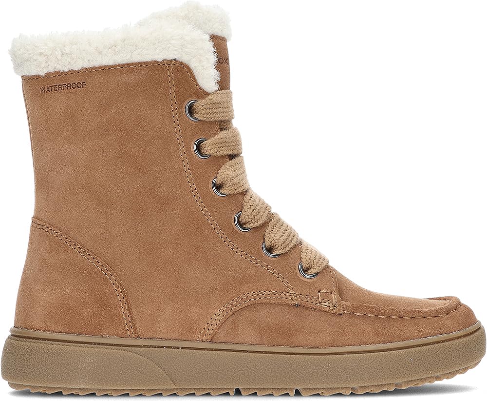 Geox J THELEVEN GIRL WPF, Ankle Boot, WHISKY,