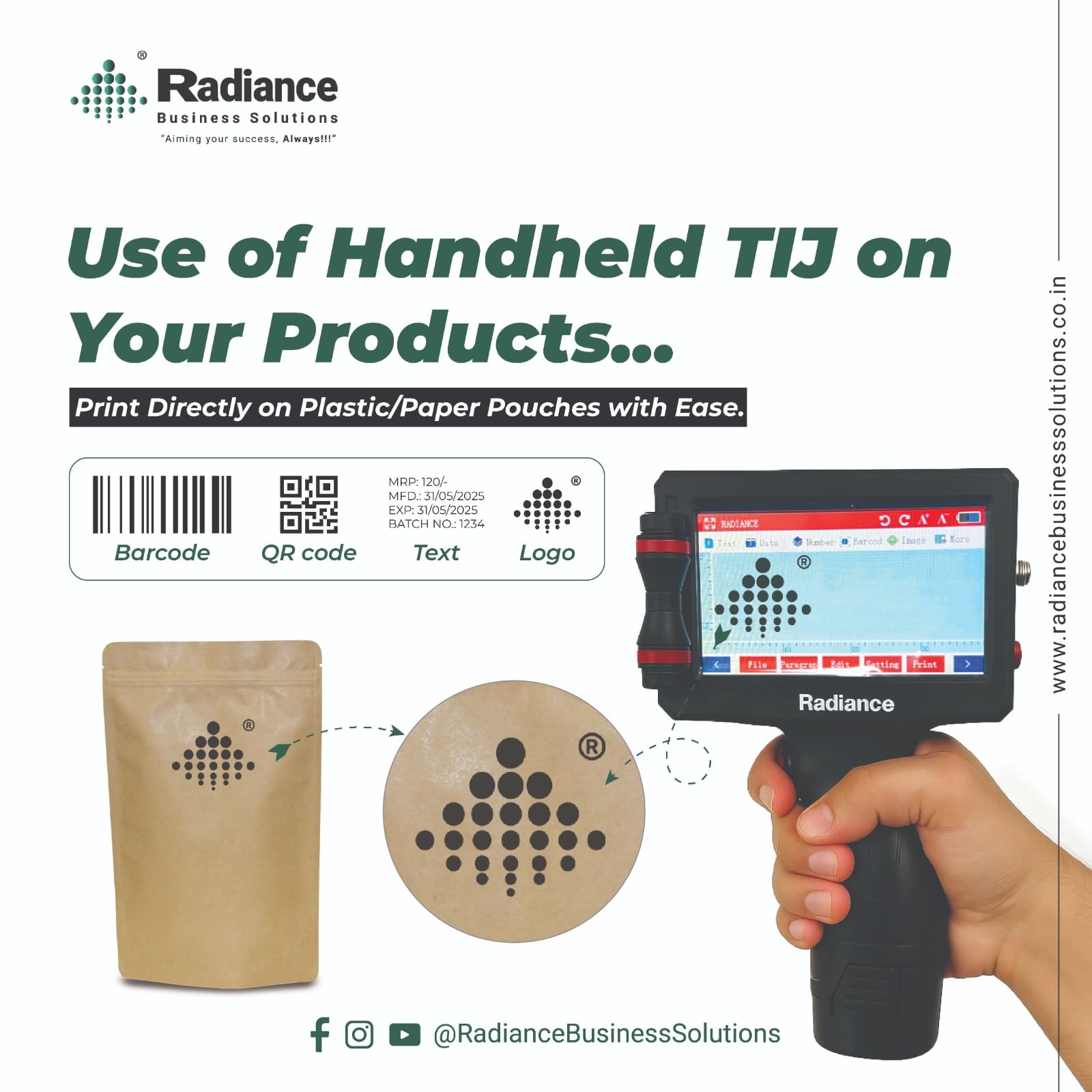 Radiance Thermal Printer - Portable & Durable -6 Radiance Thermal Printer - Portable & Durable -6