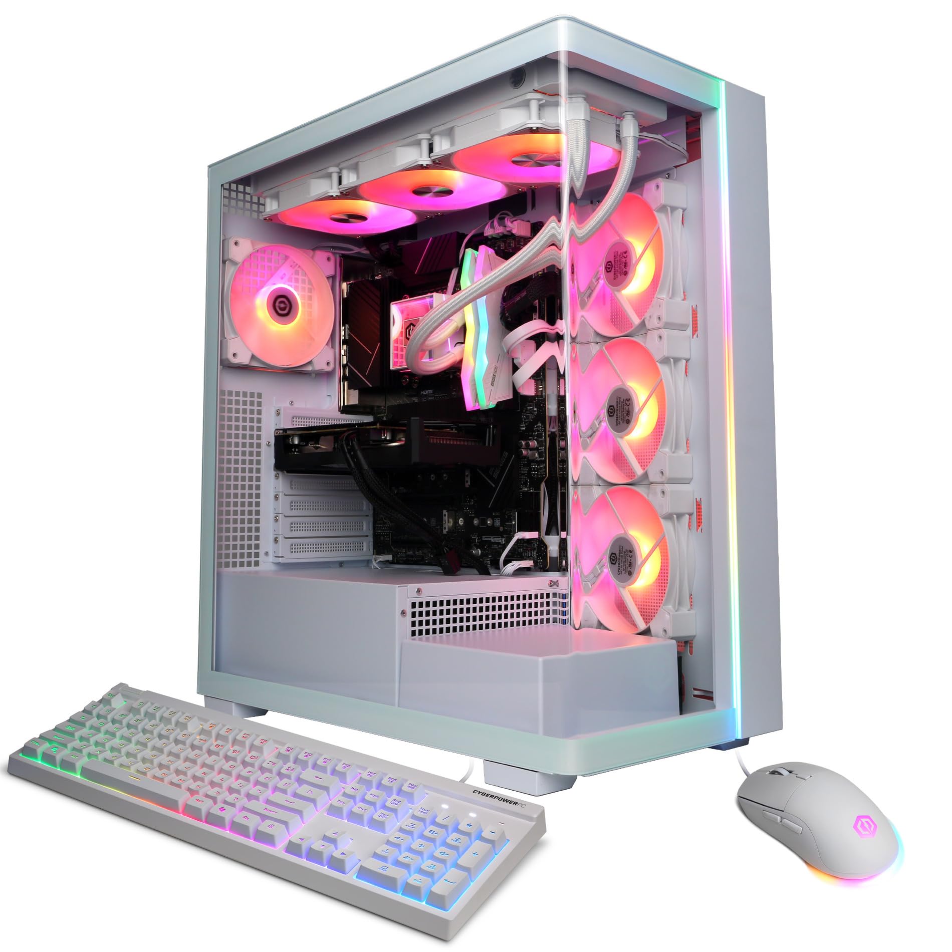 CyberpowerPCGamer Supreme Gaming PC, Intel Core i9-14900KF 3.2GHz, GeForce RTX 5060 Ti 16GB, 32GB DDR5, 2TB PCIe 4.0 SSD, WiFi Ready & Windows 11 Home (GXiVR8720A16)