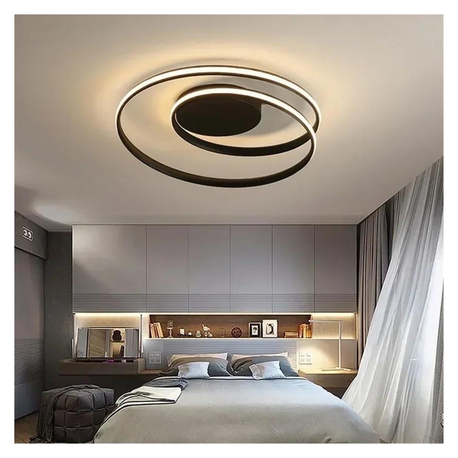 Luminaire décoratif d'intérieur noir pour sublimer votre chambre à coucher