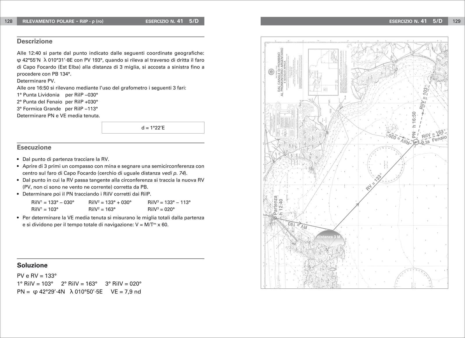 Imparare a carteggiare. 100 esercizi sulle carte 5/D e 42/D. Esercizi propedeutici per l'esame per l'esame di carteggio patente senza limiti. Con espansione online