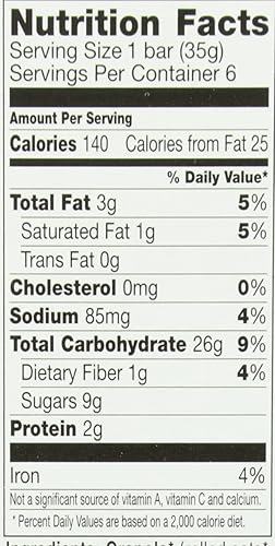 Miniatura 24 de Cascadian Farm Barras de granola masticables con chispas de chocolate orgánicas, 7.4 onzas, 6 unidades