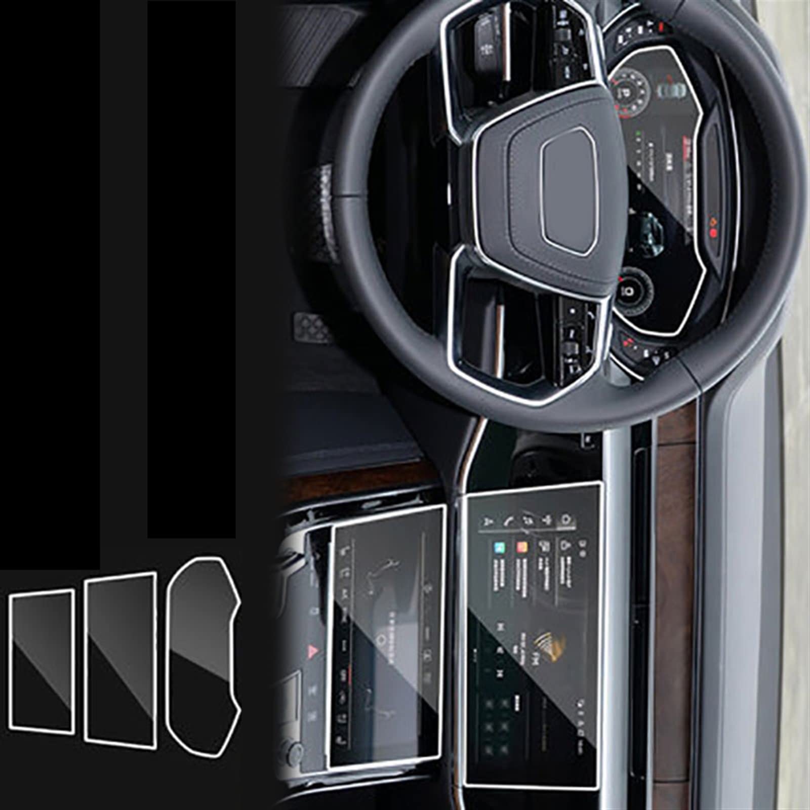 Écran Audi A8L rayé ? Protégez votre navigation avec ce verre trempé