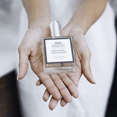 Miniatura 3 de Bakuchiol Aceite de suero facial de 1.7 onzas (paquete de 2) – Alternativa al retinol – Ingredientes derivados de plantas naturales – Bakuchiol,