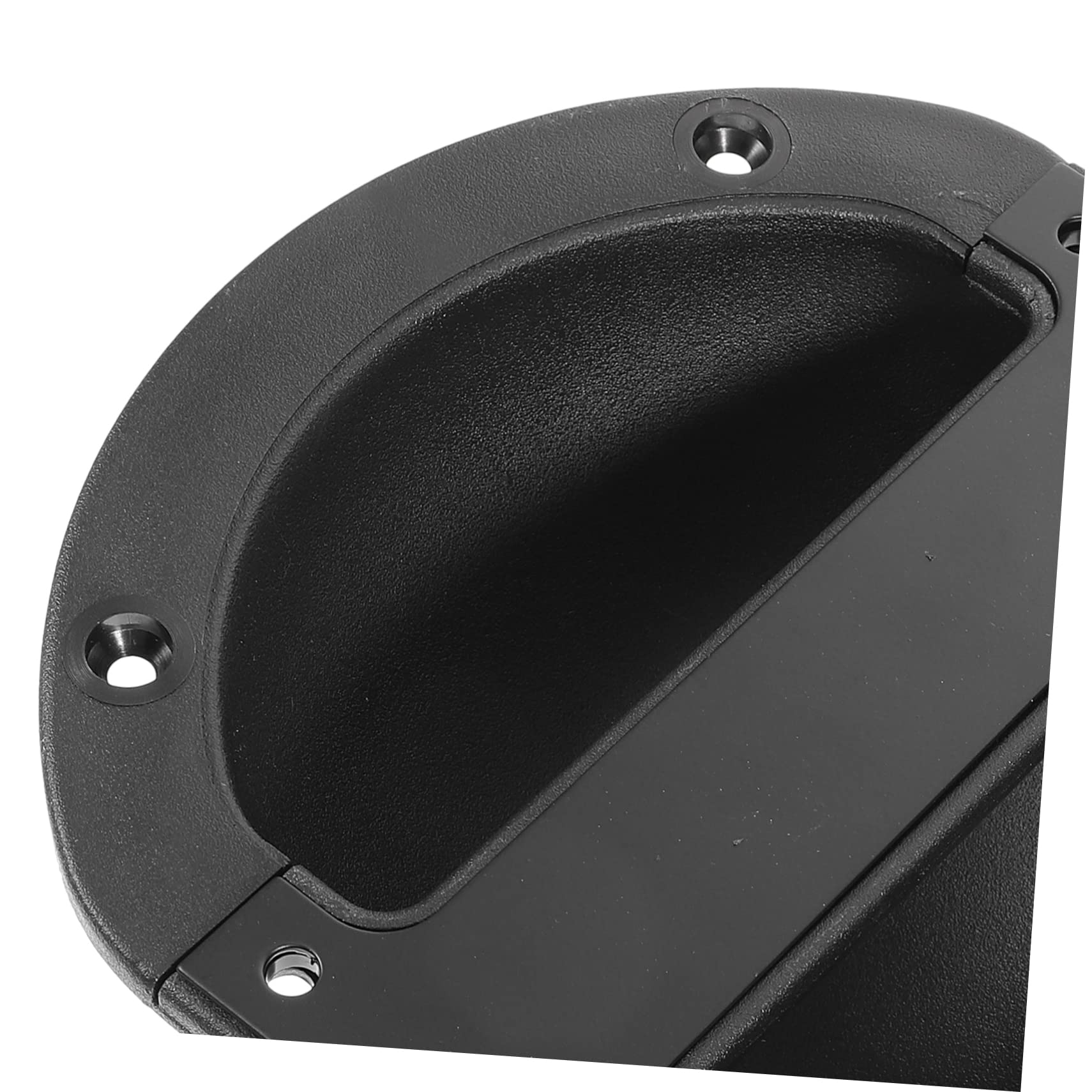 Poignée Robuste Haut-Parleur Encastrée en Ronde Plastique de Légère Design et Fer Fonctionnel pour Haut-parleurs et Enceintes de Scène