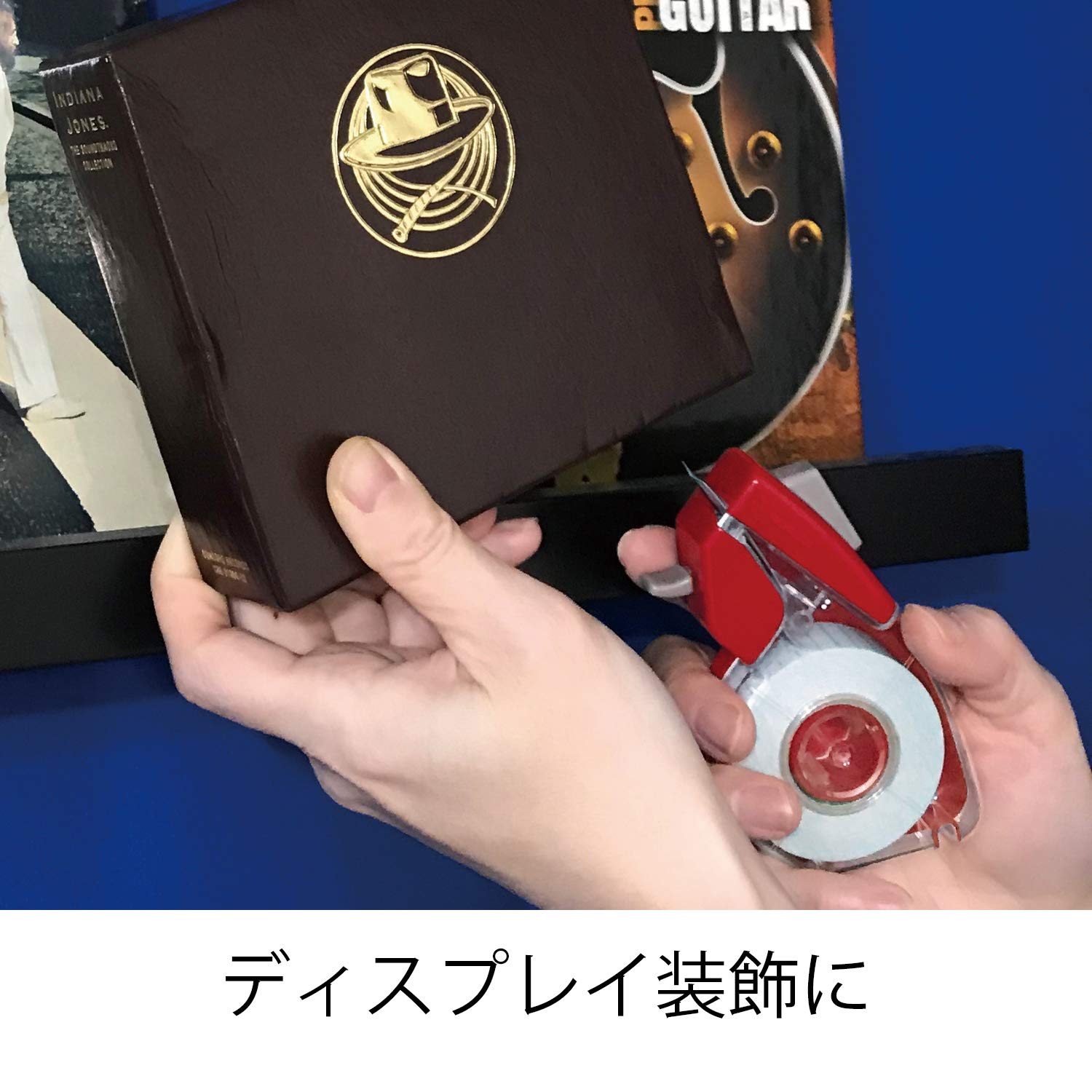 Nichiban NW-15P Double-Sided Tape Nistack (Push Cut) 0.6 inches (15 mm) x 28.4 ft (8 m)