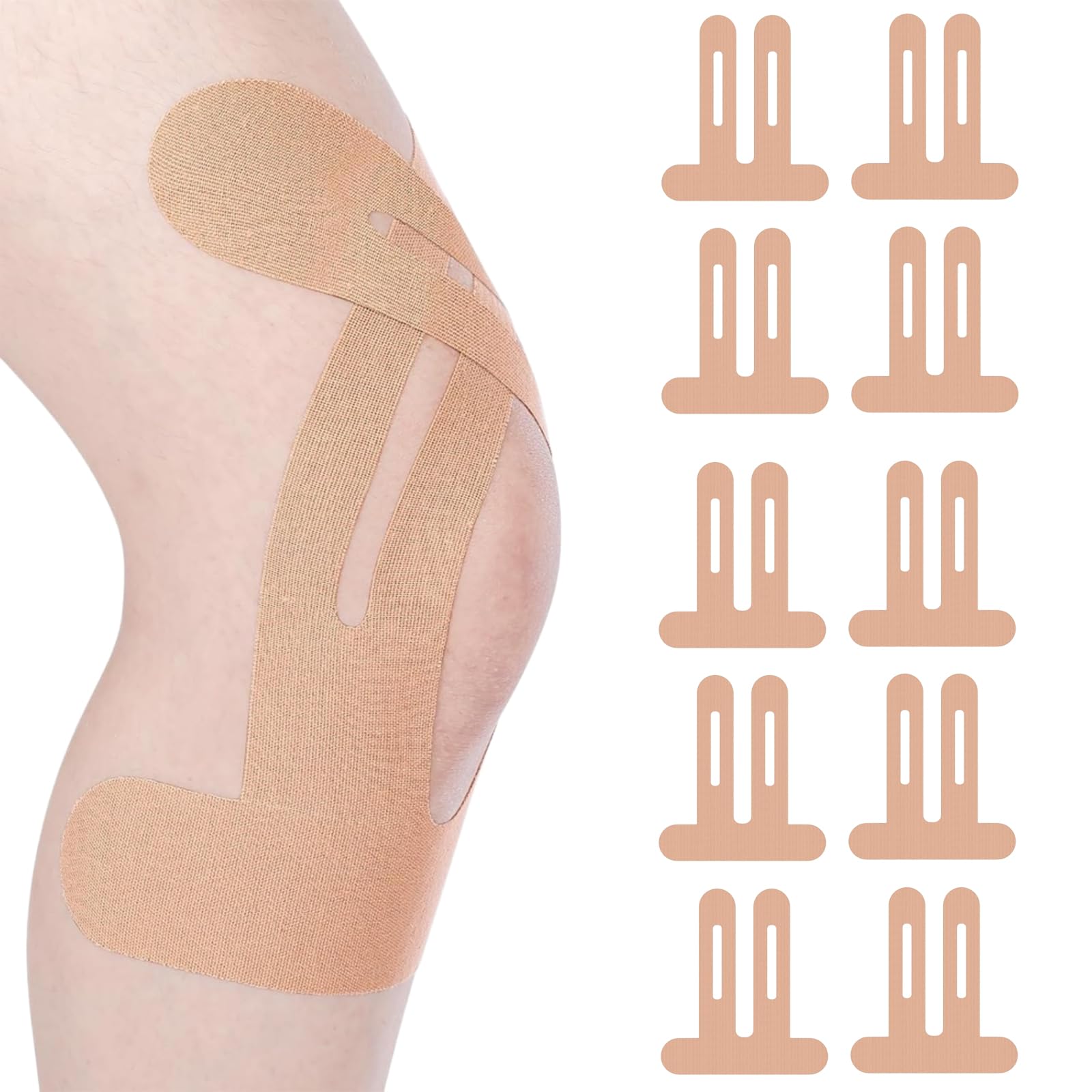 KLINNA PreCut - Nastro kinesiologico per dolore al ginocchio