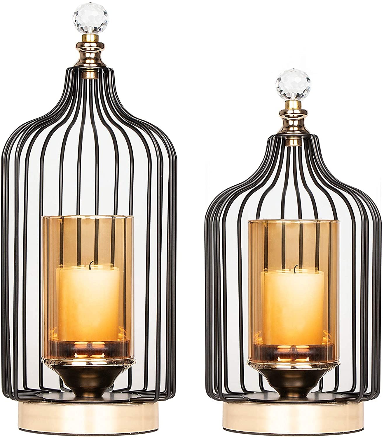 Buy Lantern Decorative Hurricane Candle Holder for Pillar Candle