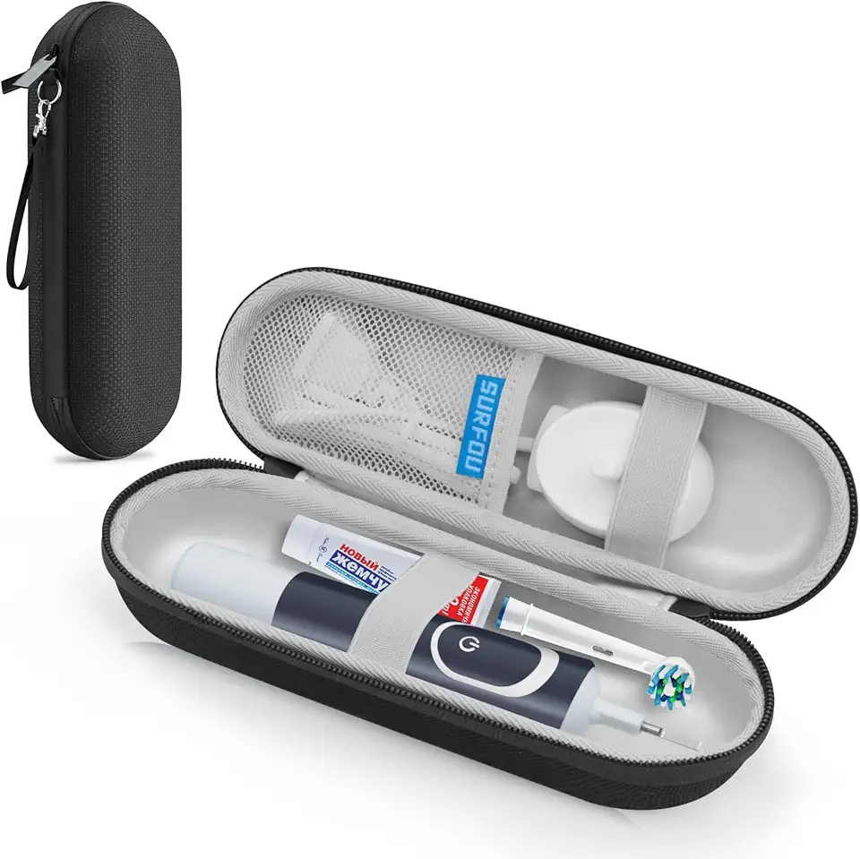 Elektriska tandborstfodral för reseförvaring