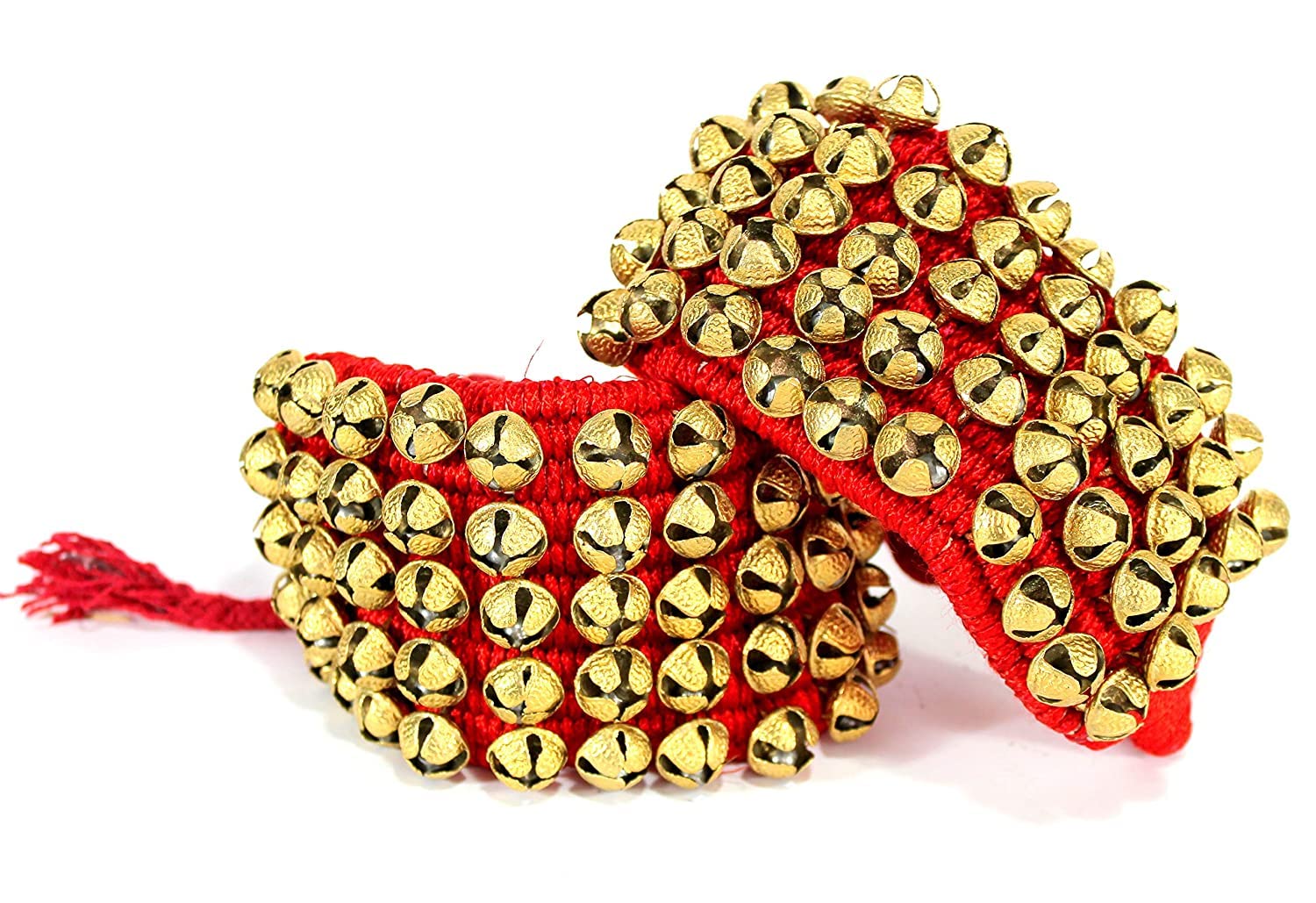 Ghungroo Kathak 5 lignes cloches de cheville confortables pour danseuse