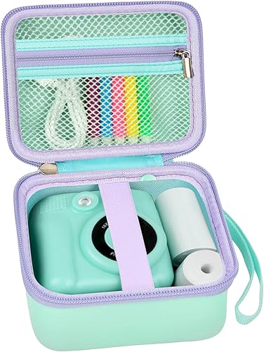 PAIYULE Funda para cámara infantil compatible con cámara instantánea para niños, cámaras de video digitales, bolsa de almacenamiento para cámaras de