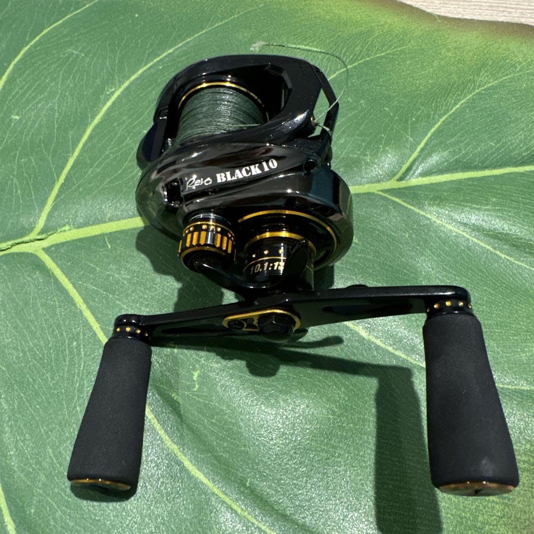 アブガルシア　ブラック10 キムケン　希少！ Amazon.co.jp: アブガルシア レボブラック10 キムケンモデル 右巻き PE