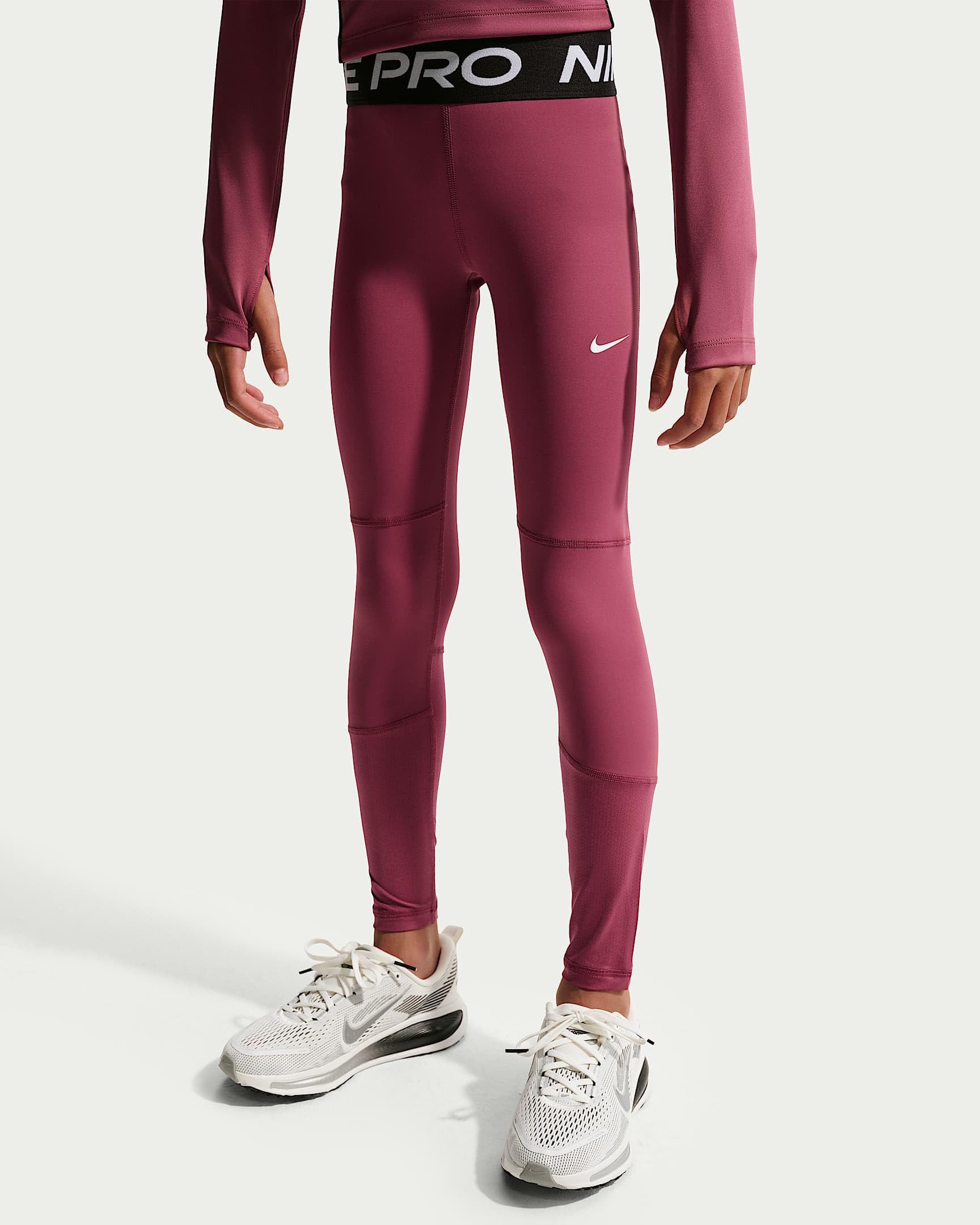 NIKE Df Op - Leginsy Dziewczynki