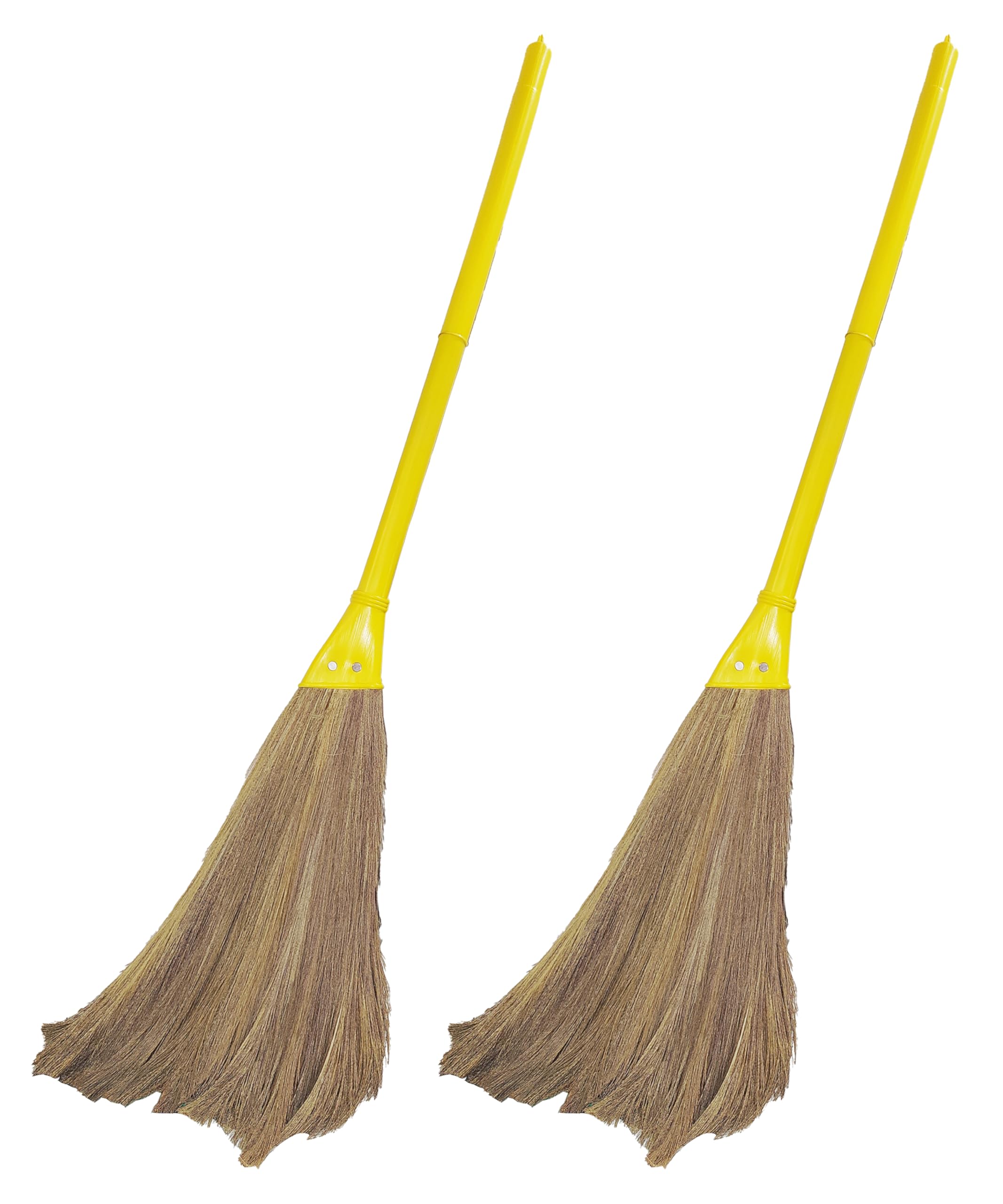 UMD Natural Grass Broom, Ultra Lightweight 250g, Long Handle 4ft, Low Dust, Pain-Free Grip, Superior Debris Capture (2)-image-27