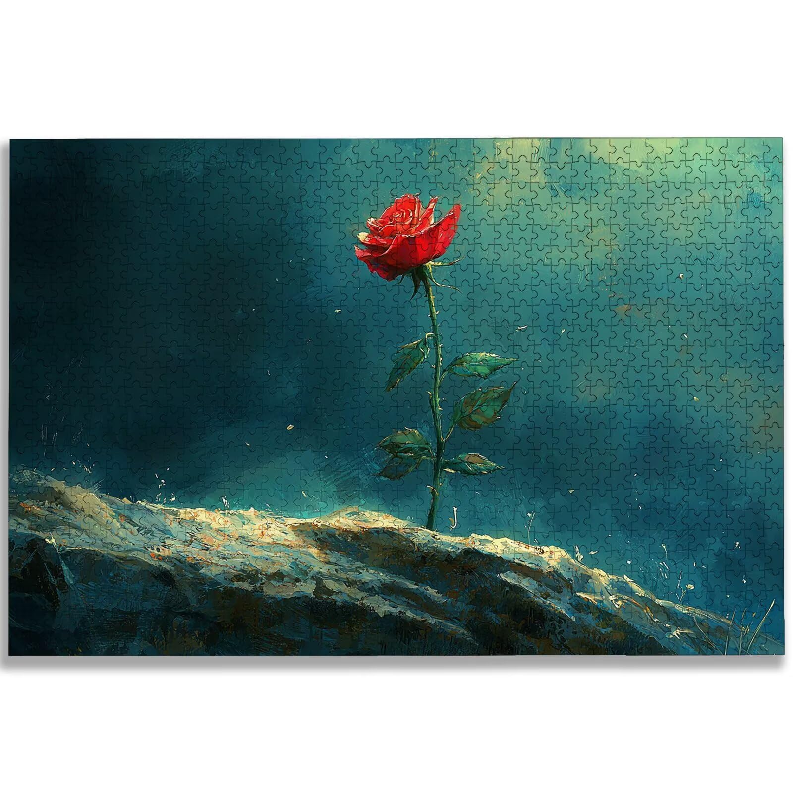 Puzzle 3000 Pièces Adultes, Puzzle Rose pour Adulte Débutant, 122x80 cm Grand Puzzles Fleur avec Boite, Jeu de Concentration pour Adultes, Puzzles Bois pour Décoration Maison, Cadeau Femme, -1896