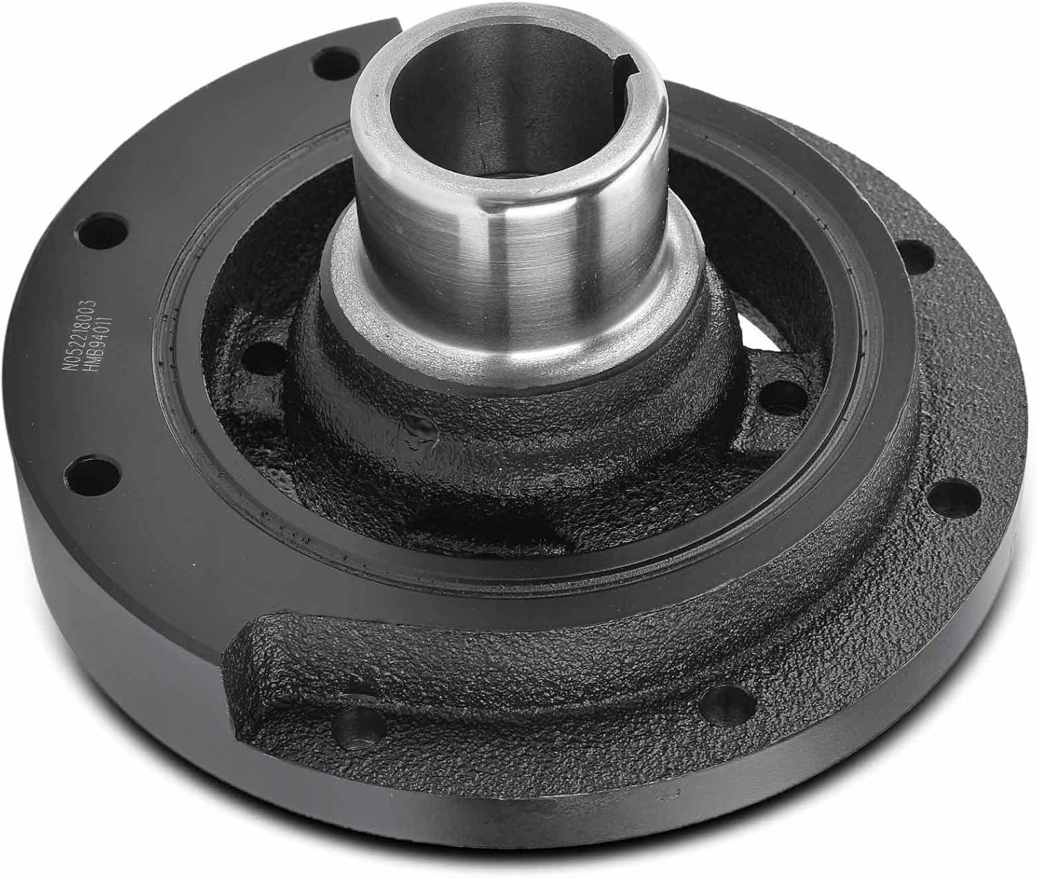 A-Premium Engine Harmonic Balancer Pulley - OHV V8 5.8L - Compatible with Ford Cars - 82-96 - F-150, F-250, F-350, E150 E250 E350 Econoline, Bronco, LTD Crown Victoria & More, for# E8TZ6316B