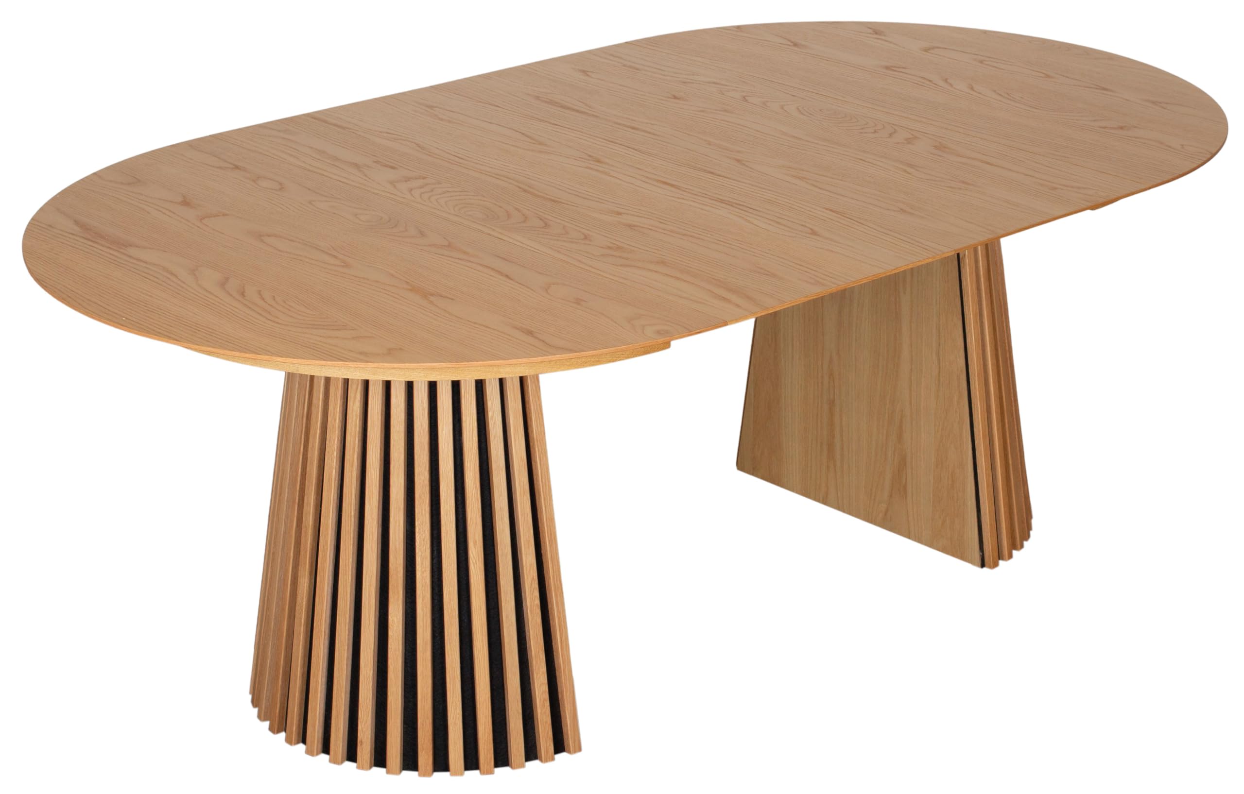 MR. DEKO Esstisch Eiche Tisch ausziehbar 120/210x120cm Küchentisch Holz