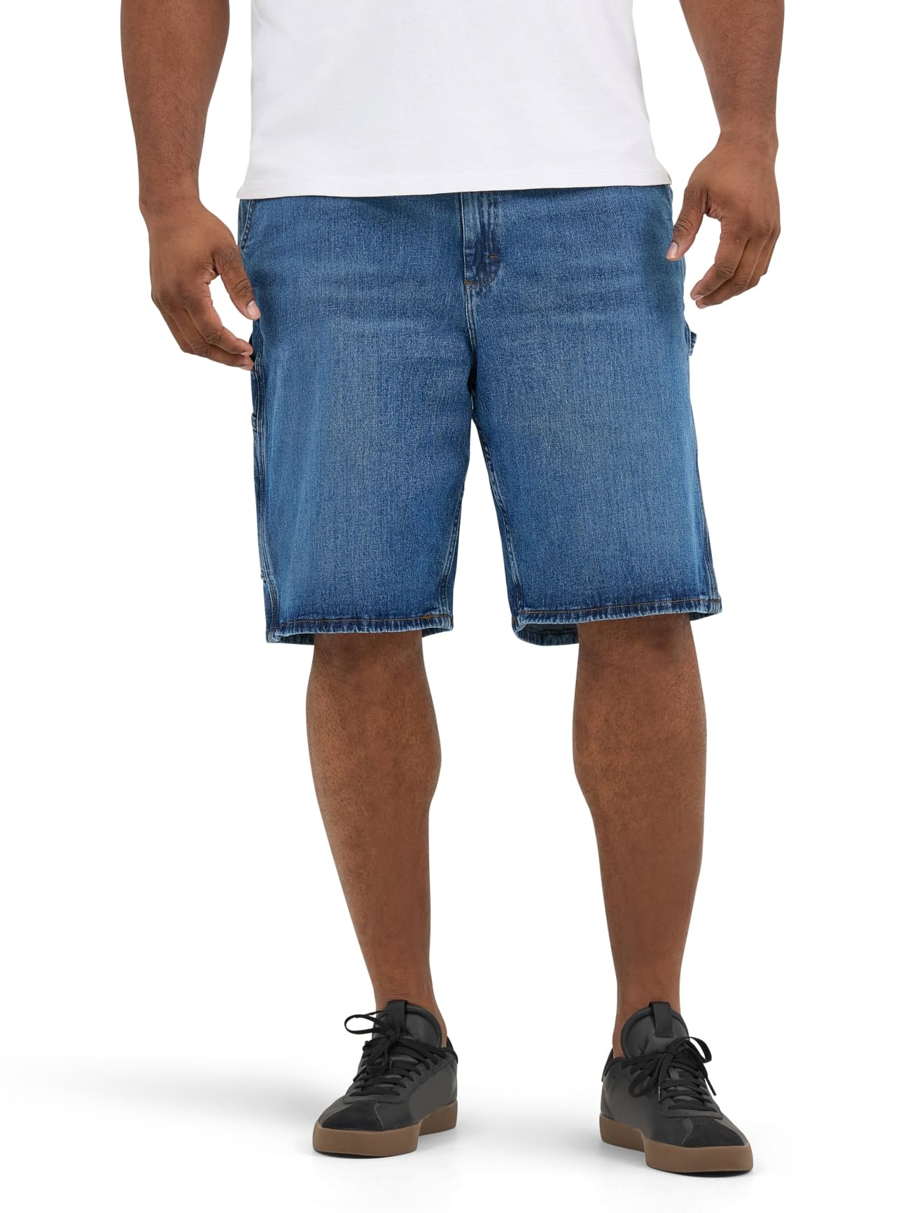 Lee Men's Big & Tall Legendary Workwear Carpenter Short, Mid Dark, 42
