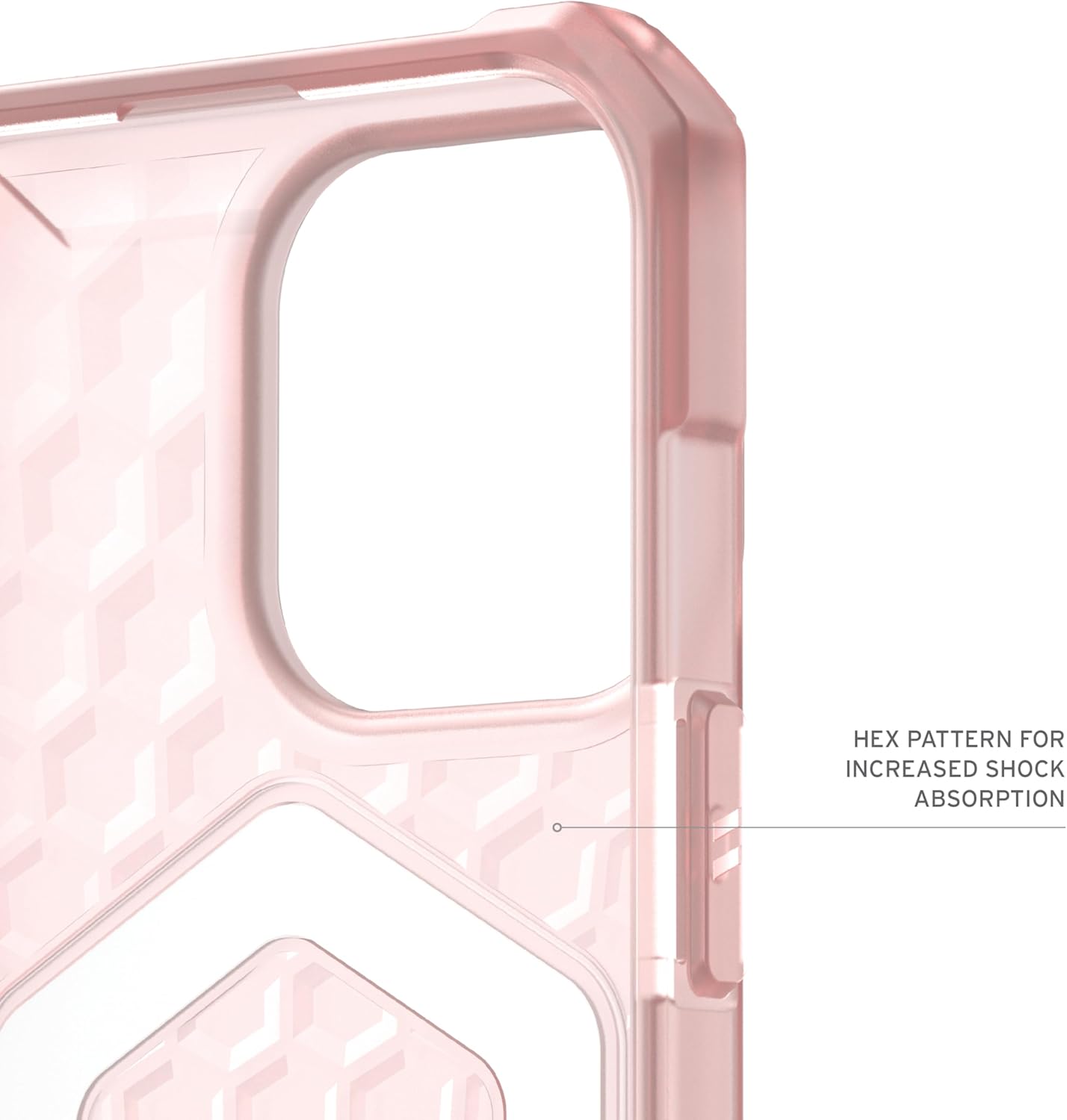 URBAN ARMOR GEAR UAG Designed for iPhone 16 Pro Max Case 6.9" Essential Armor - Compatible with MagSafe Charging Rugged Slim Sleek Shockproof Anti-Slip Military Grade Protective Cover, Rose