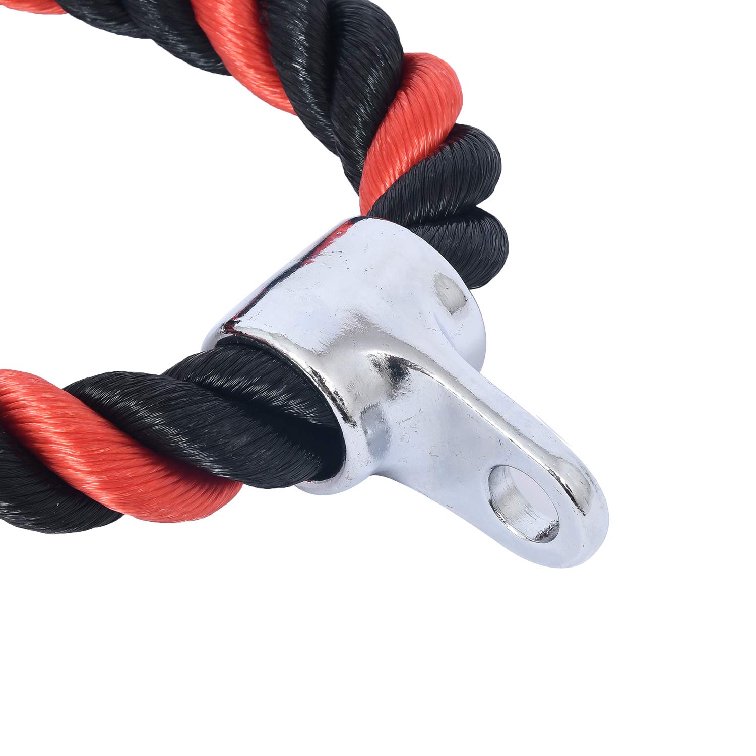 Amazon | FITNESS MANIAC デラックス 三頭筋ロープ プルダウン ロープ