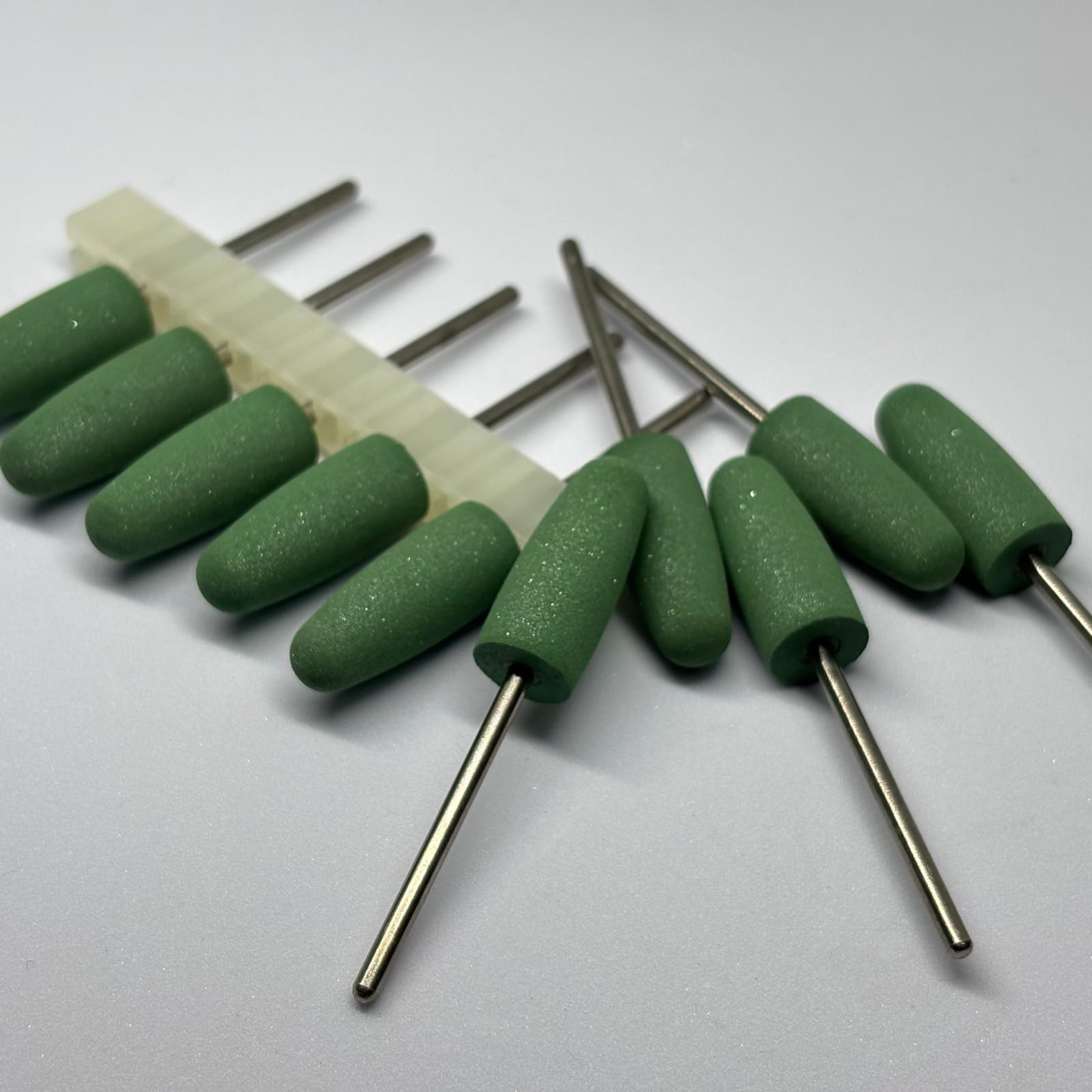 28-tlg. Schleifbit Set - Gummi Polierbits Für Dremel & Schleifmaschinen