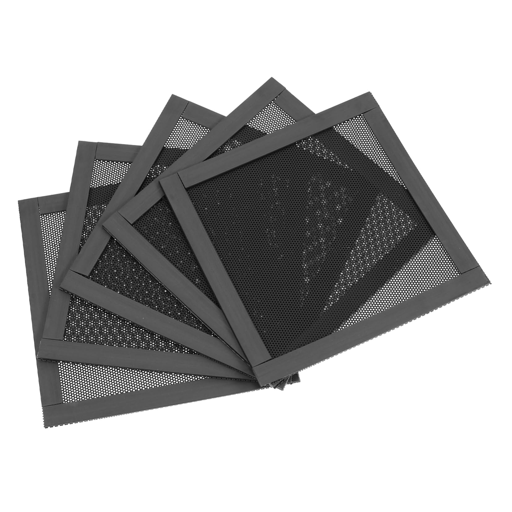 Filtro magnético Happyyami de 5 piezas para eliminar el polvo en ventiladores de PC 8