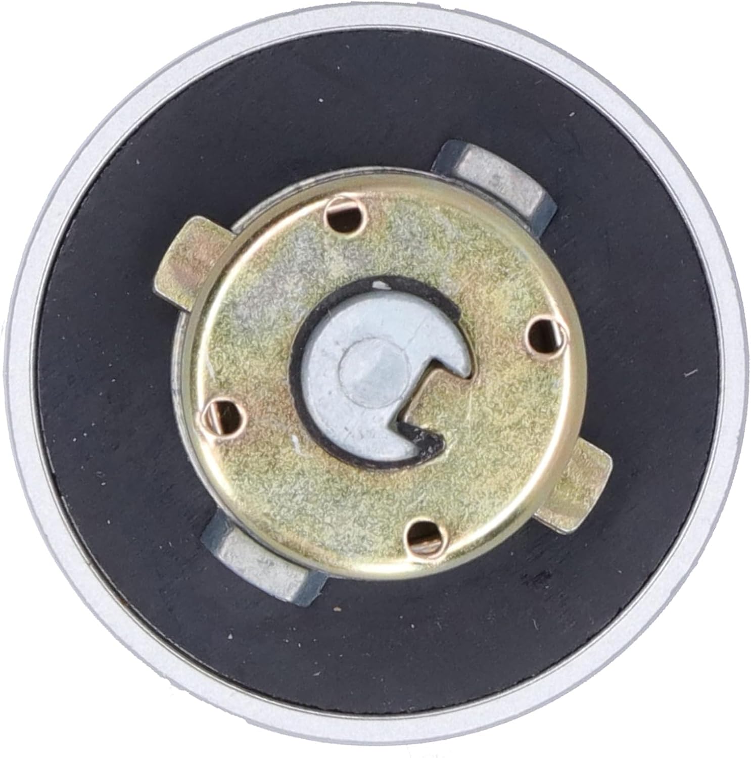 Gas Tank Lock Cap with 2 Keys Locking Gas Cap Stainless Steel Parts Universal For G-Y-6 Scooter Motorcycle