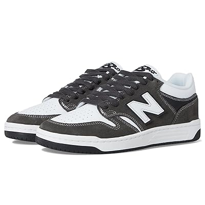 New Balance Numeric 480 Numeric Athletic Shoes Dark Grey/White
