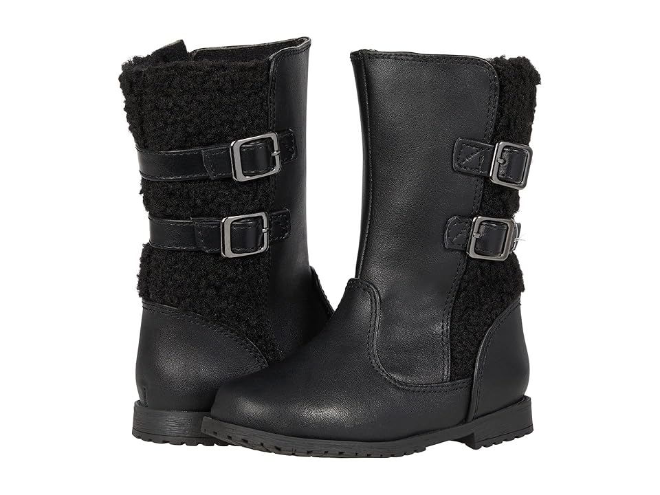 Rachel Shoes Lil Raleigh (Toddler/Little Kid) (Black) Girl's Shoes INTERNATIONAL SHIPPING