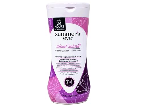 Summer's Eve Lavado limpiador para pieles sensibles, Island Splash 9 oz