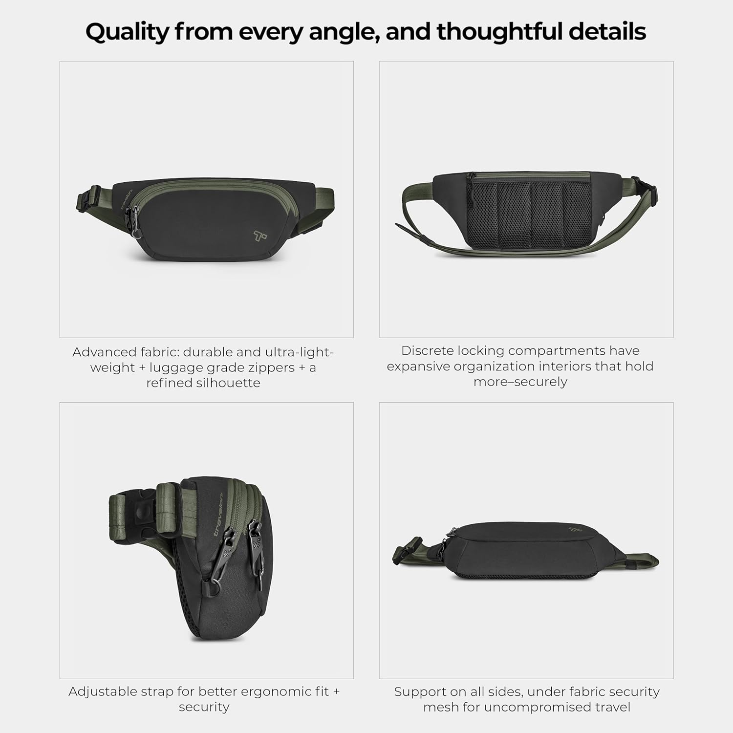 Travelon Anti-Theft The Voyages Waist Pack