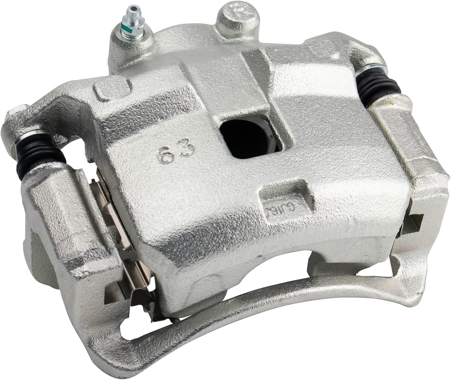 TRQ Front Right Brake Caliper w/Bracket Passenger Side Compatible with 2000-2006 Nissan Sentra
