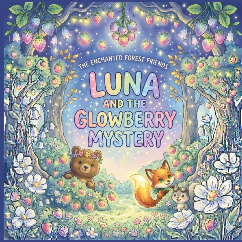 Luna and the Glowberry Mystery: The Enchanted Forest Friends For Ages 3-8