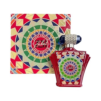 Zakat Z28 EDP 100ML Luxury Perfume, Decorative Bottle, Red and Colorful Mosaic Design FOR WOMEN