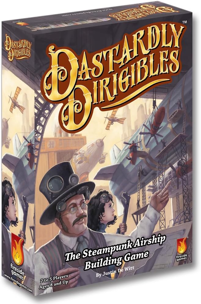 Fireside Games FSG02003 Dastardly Dirigibles Card Game