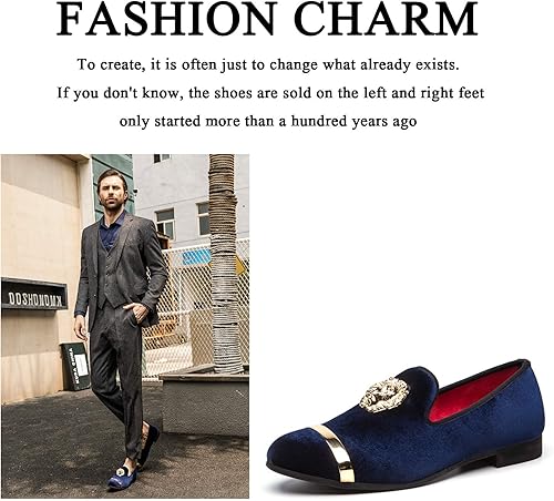 Miniatura 6 de JITAI Penny Mocasines de piel con forro para hombre