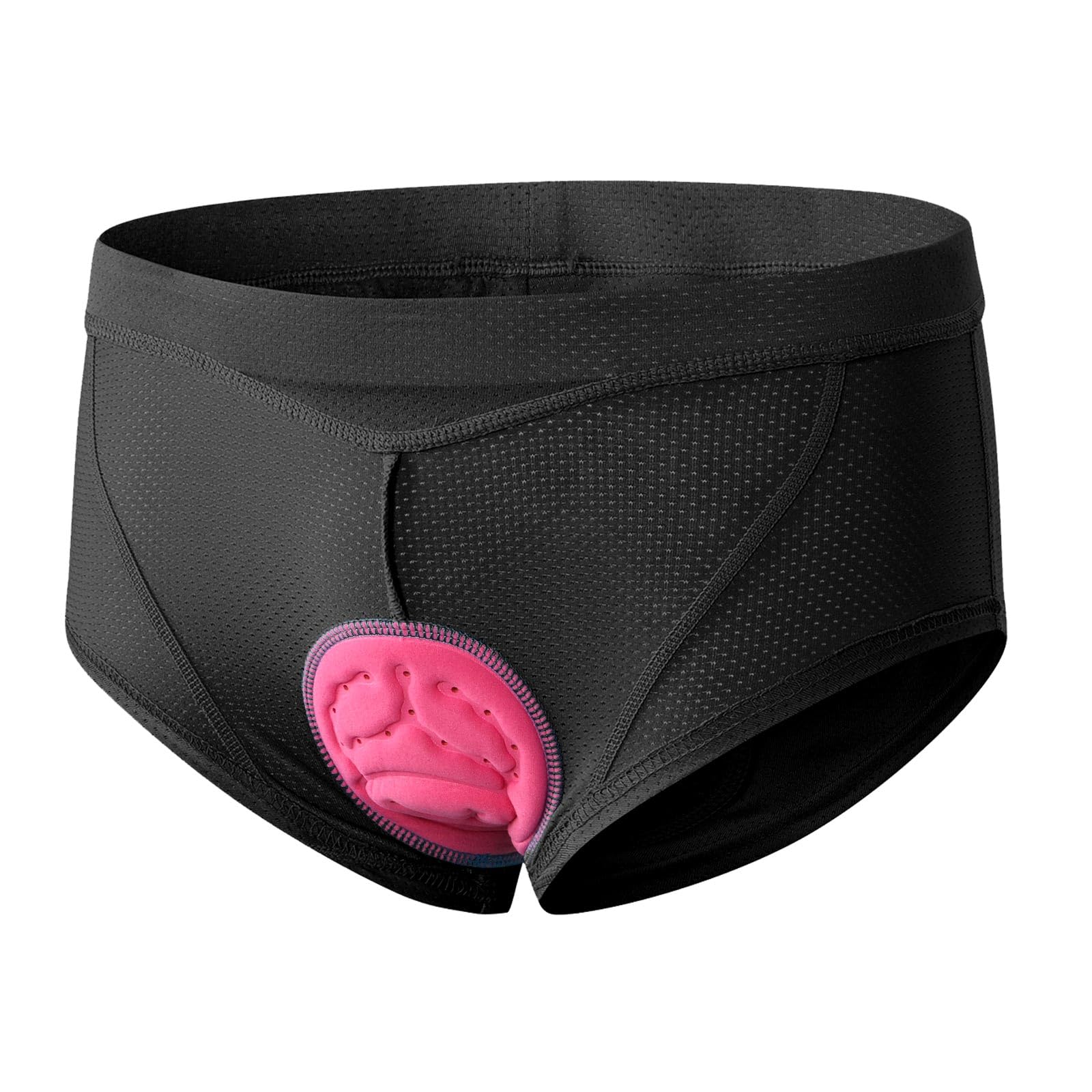 MEETWEE Damen Radunterhose, Fahrradhose Kurz Radlerhose Fahrrad Unterwäsche mit 4D hoch elastisches Schaumstoff，Fahrradunterhose Atmungsaktiv Schnelltrocknend Radhose