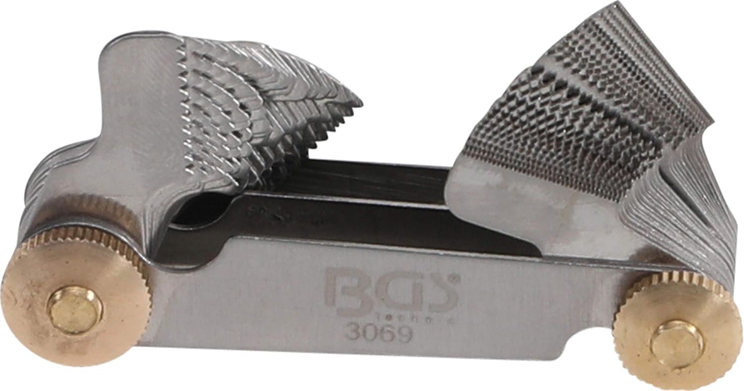 BGS 3069, Stencil hilo 52 hojas, color Gris, 0,25 – 6 mm