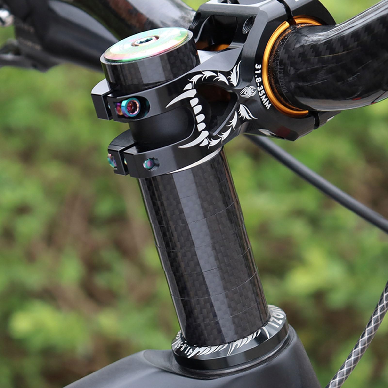 Wide Mtb Stem Spacer Bike Headset Spacers 3pcs/lot Carbon Fiber