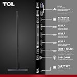 TCL 55 Inch Q7K Series 4K QLED Smart TV with Google TV, Full Array Local Dimming, Dolby Vision HDR & Dolby Atmos Including Built-in Google Assistant, Voice Remote, Alexa Compatibility - 55Q7K