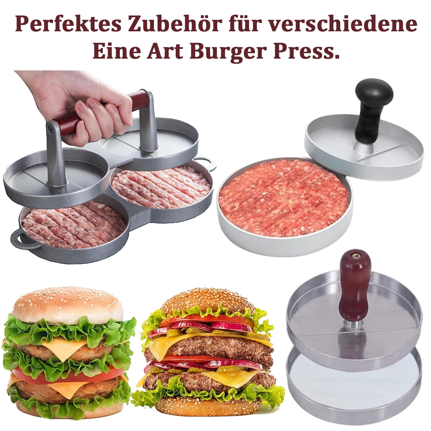 Hamburgerschijven, 500 Stuks, Rond, 12cm, Bakpapier Met Antiaanbaklaag Voor Burgerpers En Verleden Ruipei Hamburgerschijven, 500 Stuks, Rond, 12cm, Bakpapier Met Antiaanbaklaag Voor Burgerpers En Verleden Ruipei