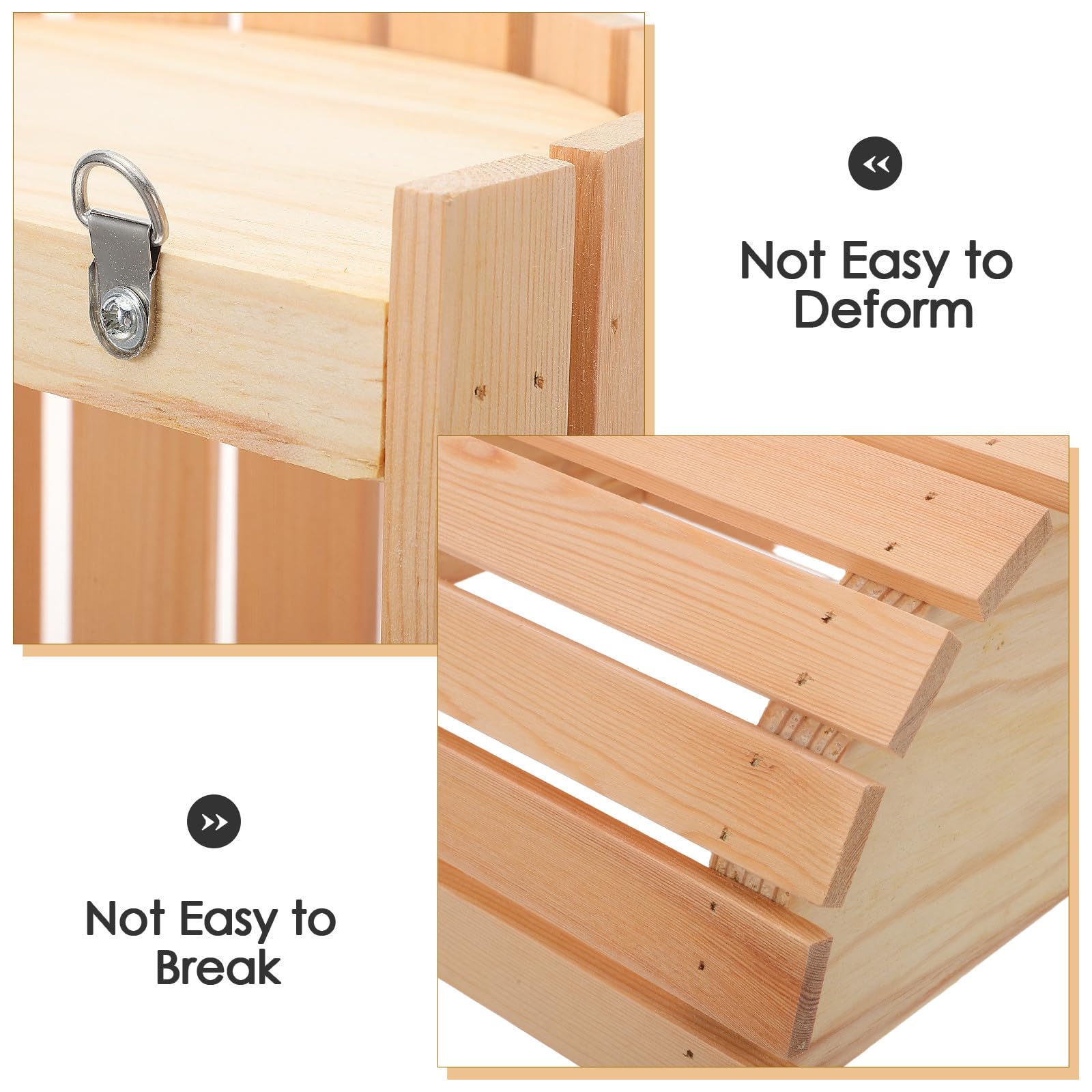 SHERCHPRY Cubierta de Lámpara de Madera para Sauna, Semicírculo Decorativo