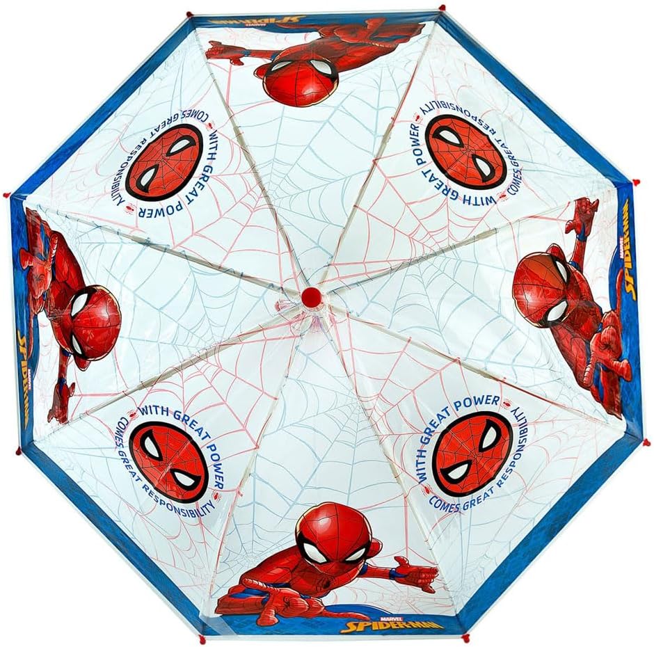 Undercover - Spider-Man Umbrella - Plastic - Multicolor