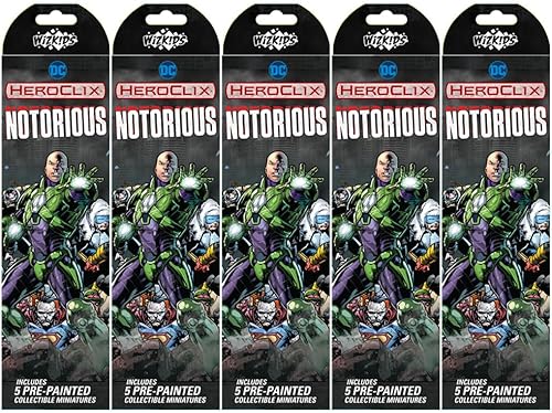 Miniatura 2 de DC HeroClix Paquete de dados y fichas notorias