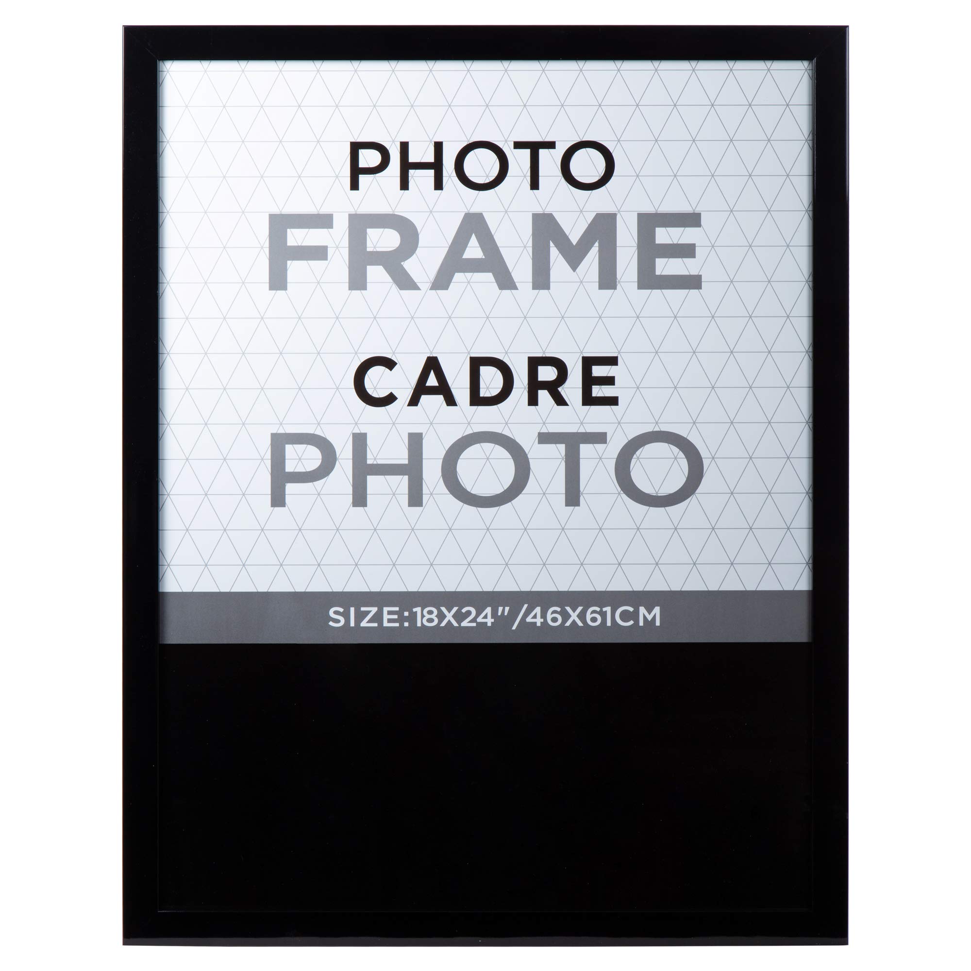 Classic PS Wall Photo Frame, 18 x 24 inches, Black