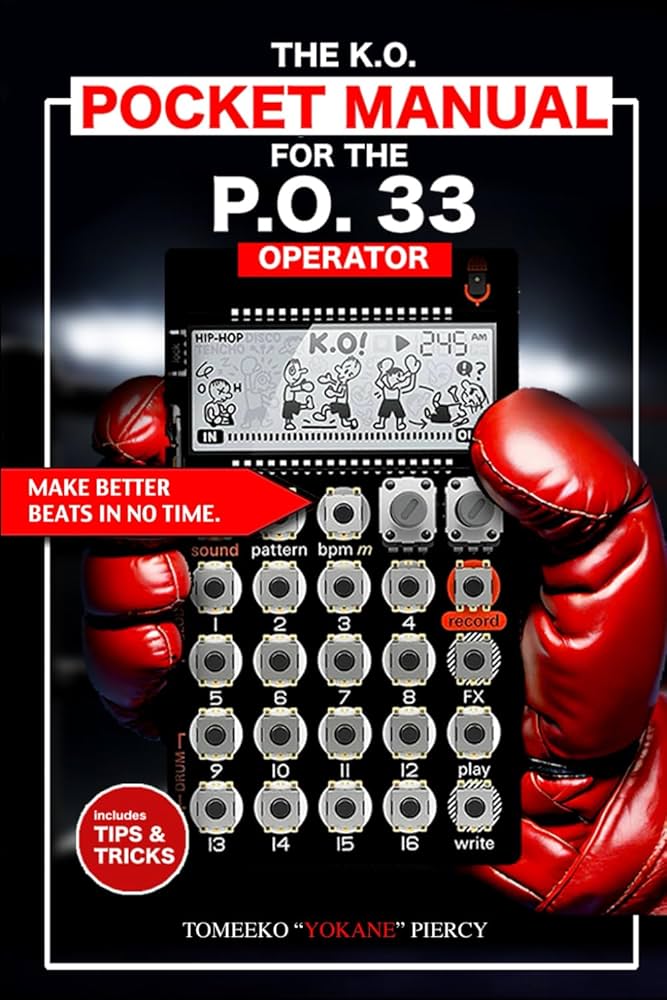 THE K.O. POCKET MANUAL FOR THE PO-33 OPERATOR: Piercy, Tomeeko