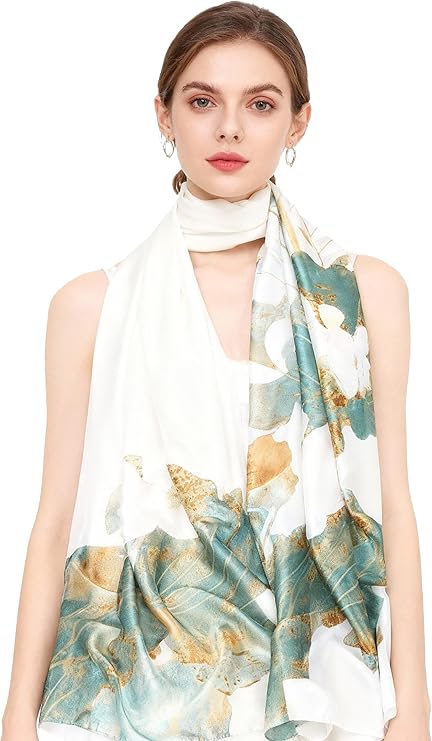 Sciarpa Di Seta Dentellare Fotografia Stock. Immagine Di Colore - 9690376 - Foto 7